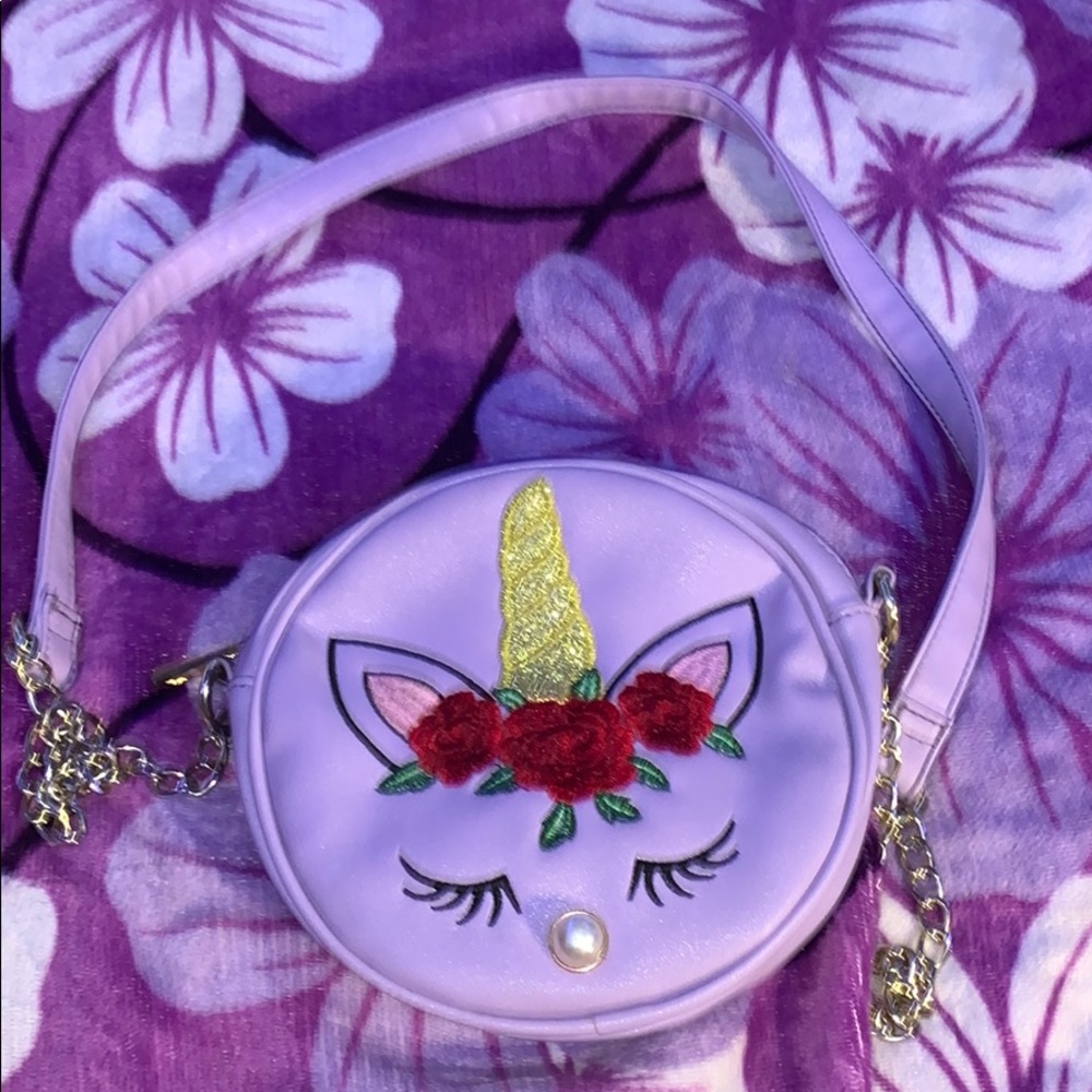 Kids unicorn purse